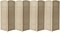 Sorbus Extra Wide - Diamond Weave Fiber Room Divider- 8 Panel